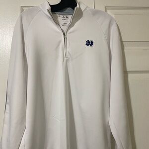 Adidas Notre Dame quarter zip
